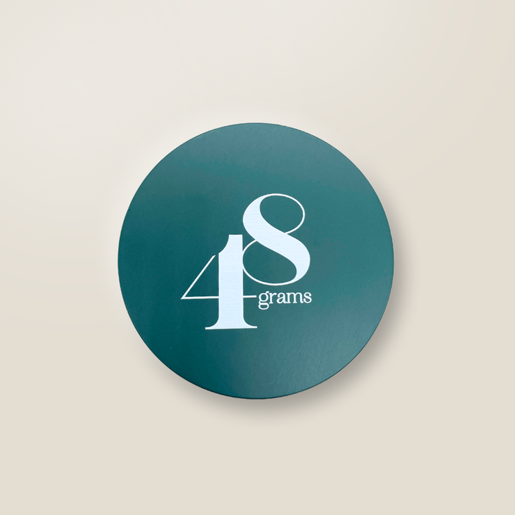 Aromatresor - Teedose mit 48grams Logo