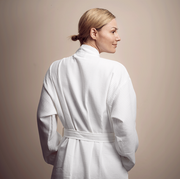 Bathrobe Unisex: Soft, comfortable terrycloth fabric